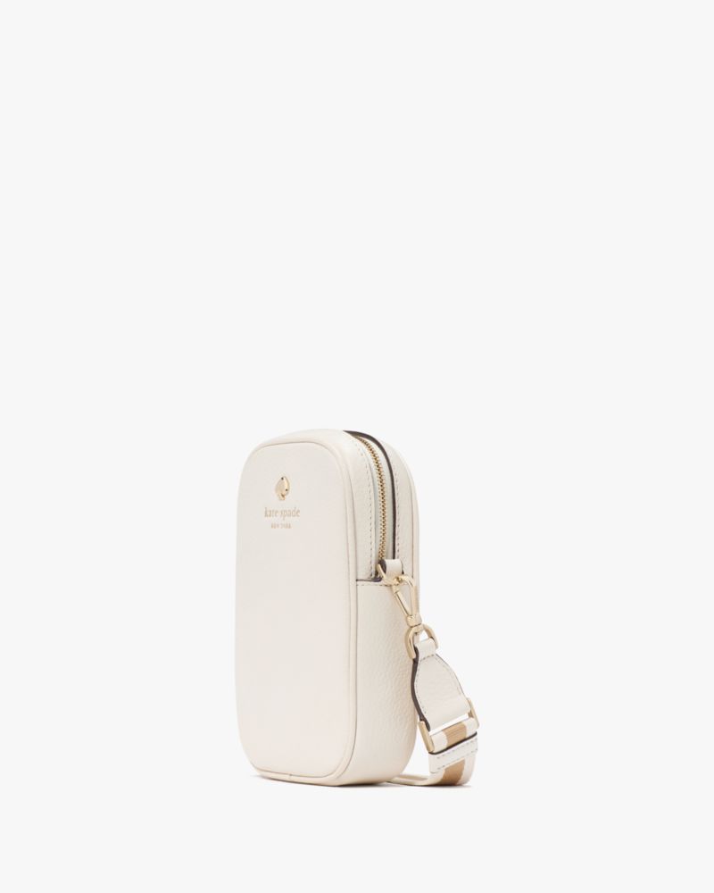 Kate Spade,Emma Pebbled Leather North South Phone Crossbody,