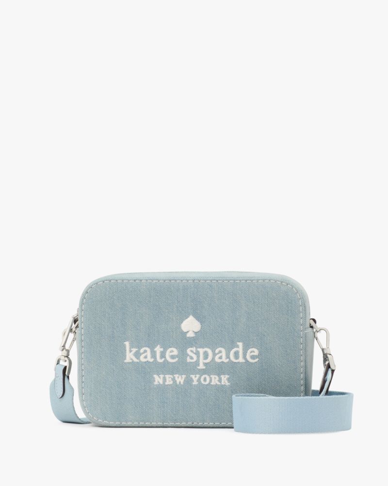 Kate Spade,Oh Snap Denim Camera Bag,