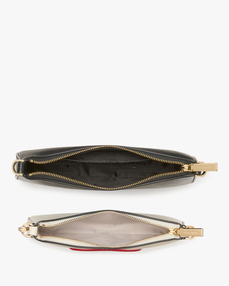 Kate Spade,Duet Puffy Heart Crossbody,Cream