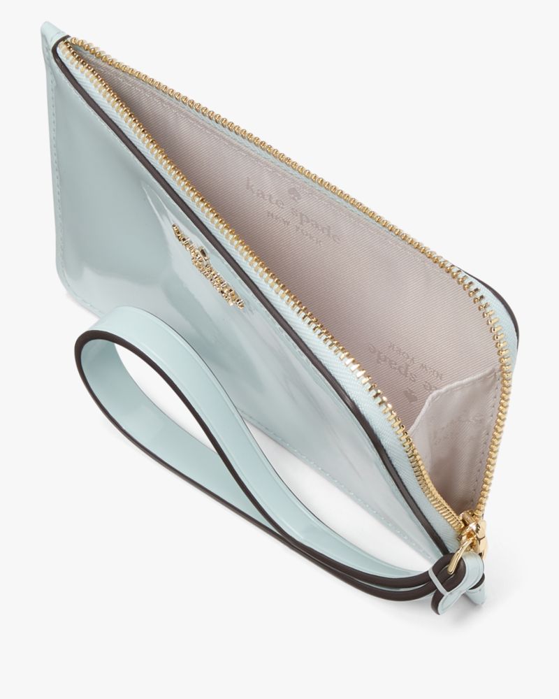 Kate Spade,Lucy Patent Small L-Zip Wristlet,