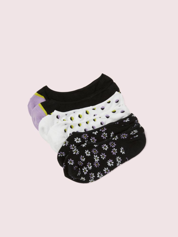 Kate Spade,Pacific Petals Liner Sock Set,
