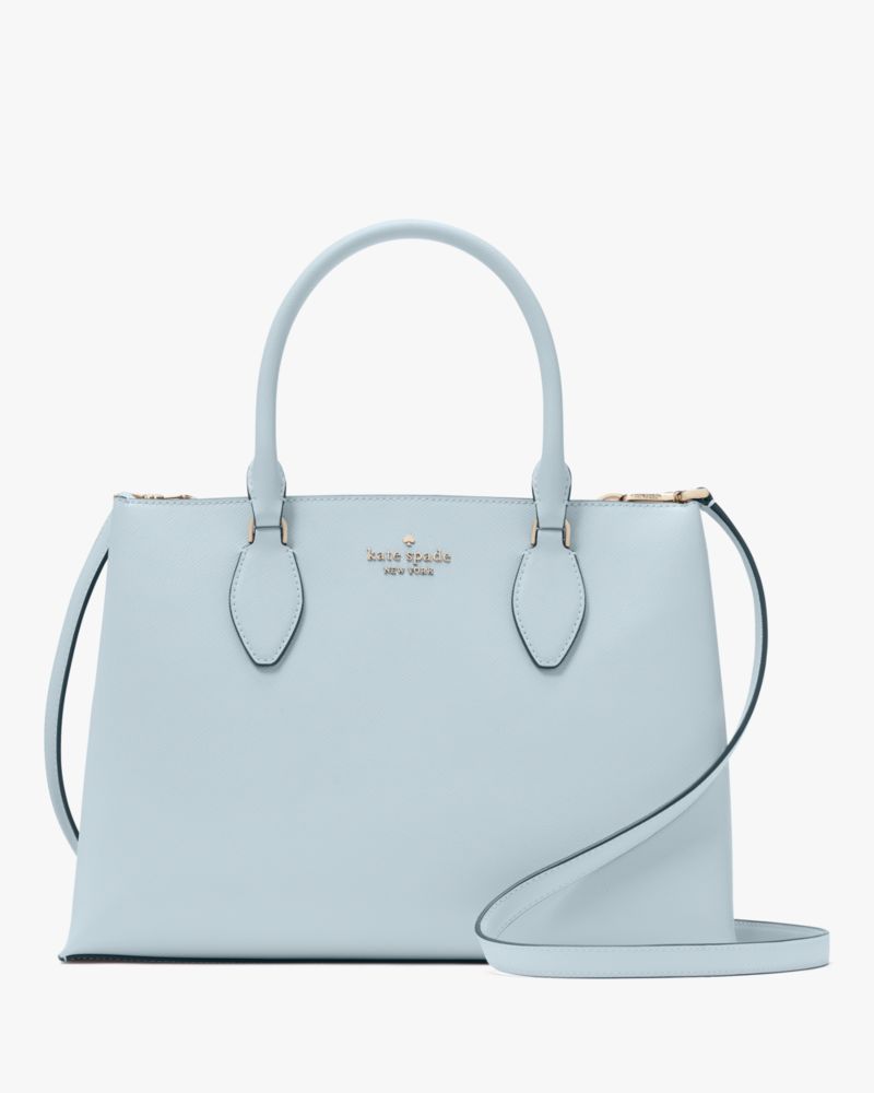 Kate Spade,Rae Medium Satchel,Satchel,Logo,Metal,Work,Casual,
