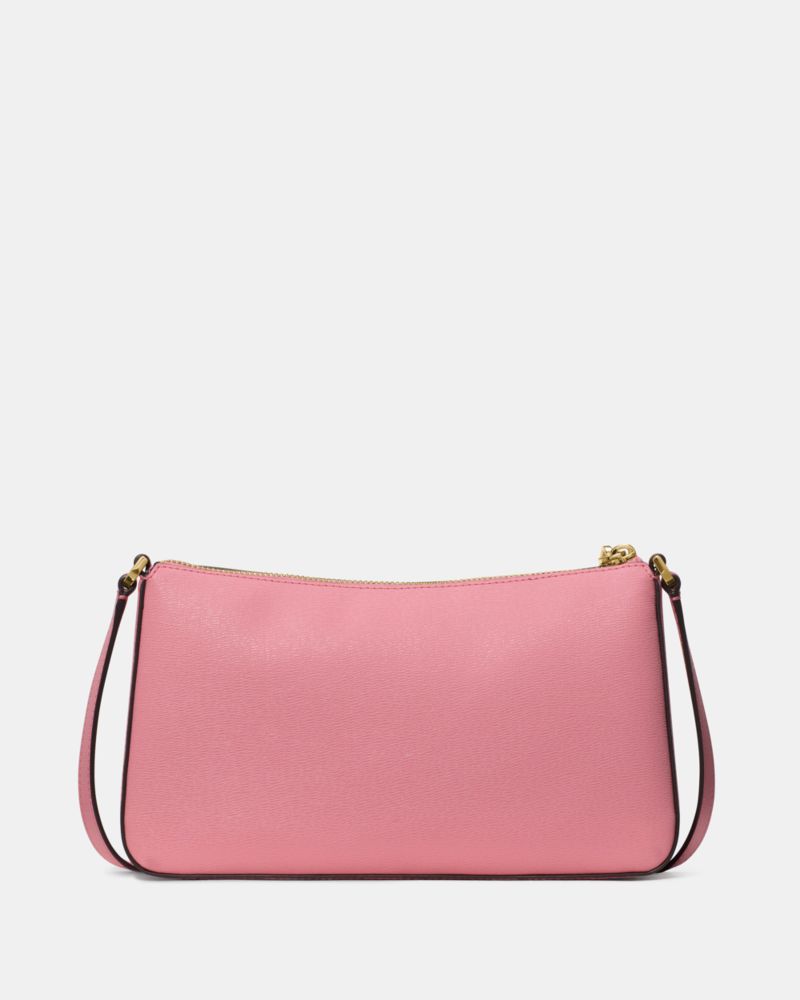 Kate Spade,Ginnie Crossbody Bag,Crossbody,Logo,Engraved Detail,Disc,Gold Metal,Casual,Pink