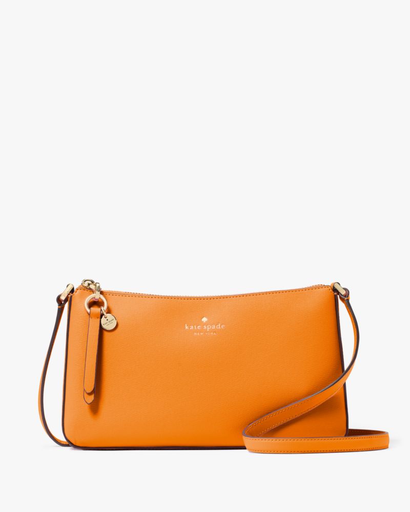 Kate Spade,Ginnie Crossbody,Crossbody,Disc,Logo,Engraved Detail,Gold Metal,Casual,