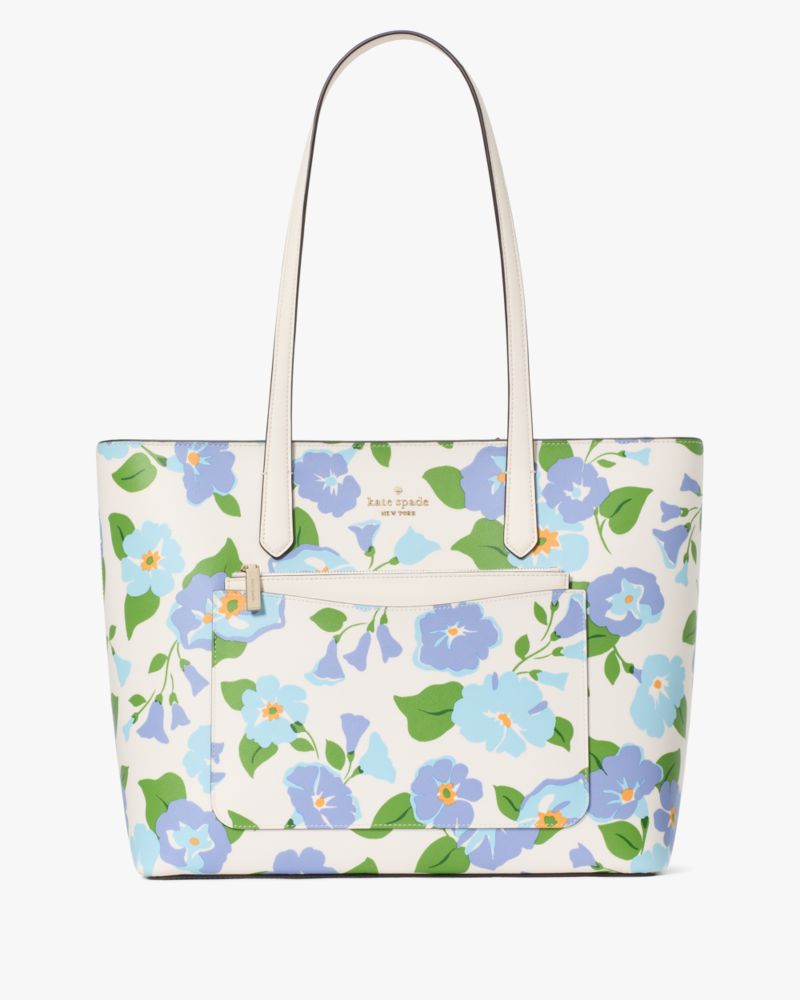 Kate Spade,Staci Printed Large Tote Set,