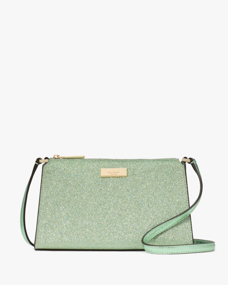 Kate Spade,Kenzie Glitter Mini Crossbody,