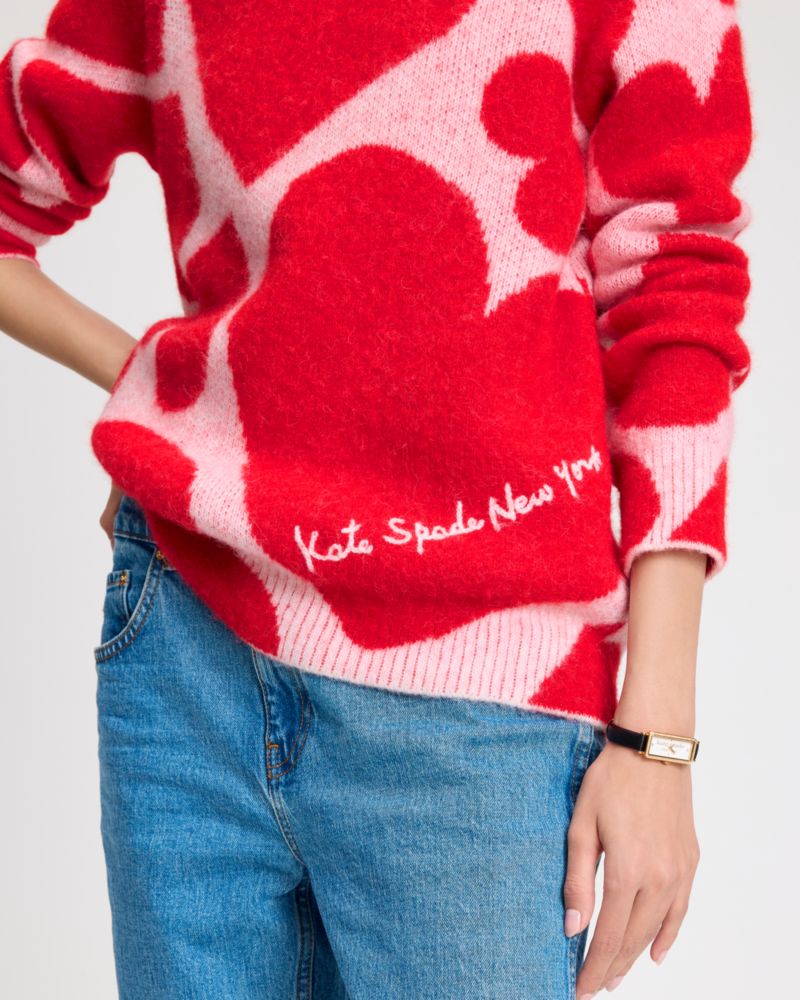 Kate Spade,Sweet Hearts Sweater,