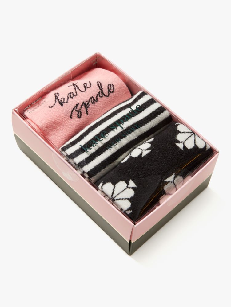 10PK Crew Socks from @katespadeny available in three different