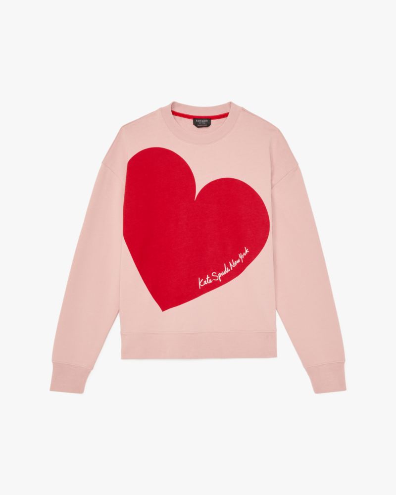 French Rose Heart Sweatshirt