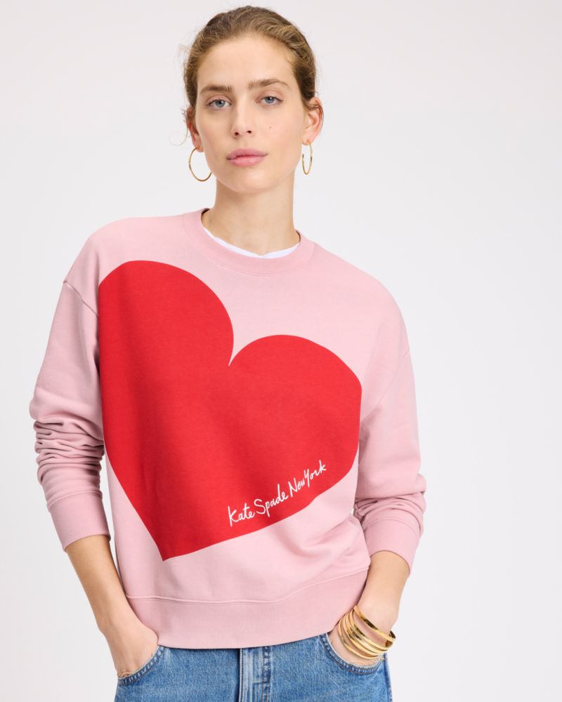 Kate Spade,Heart Sweatshirt,