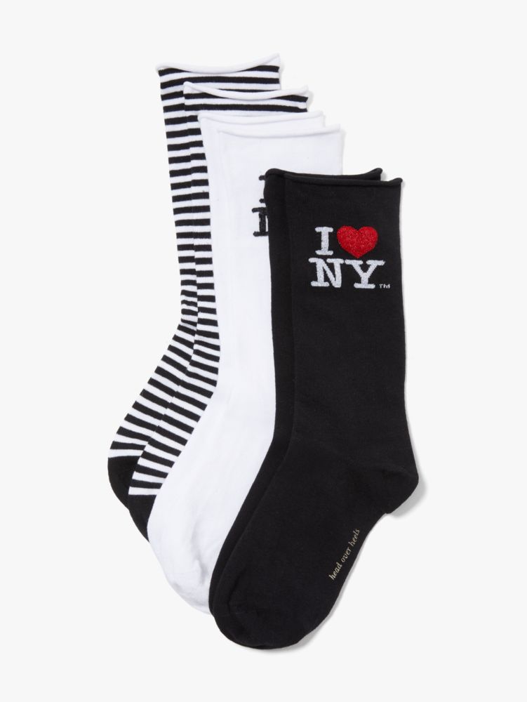 10PK Crew Socks from @katespadeny available in three different