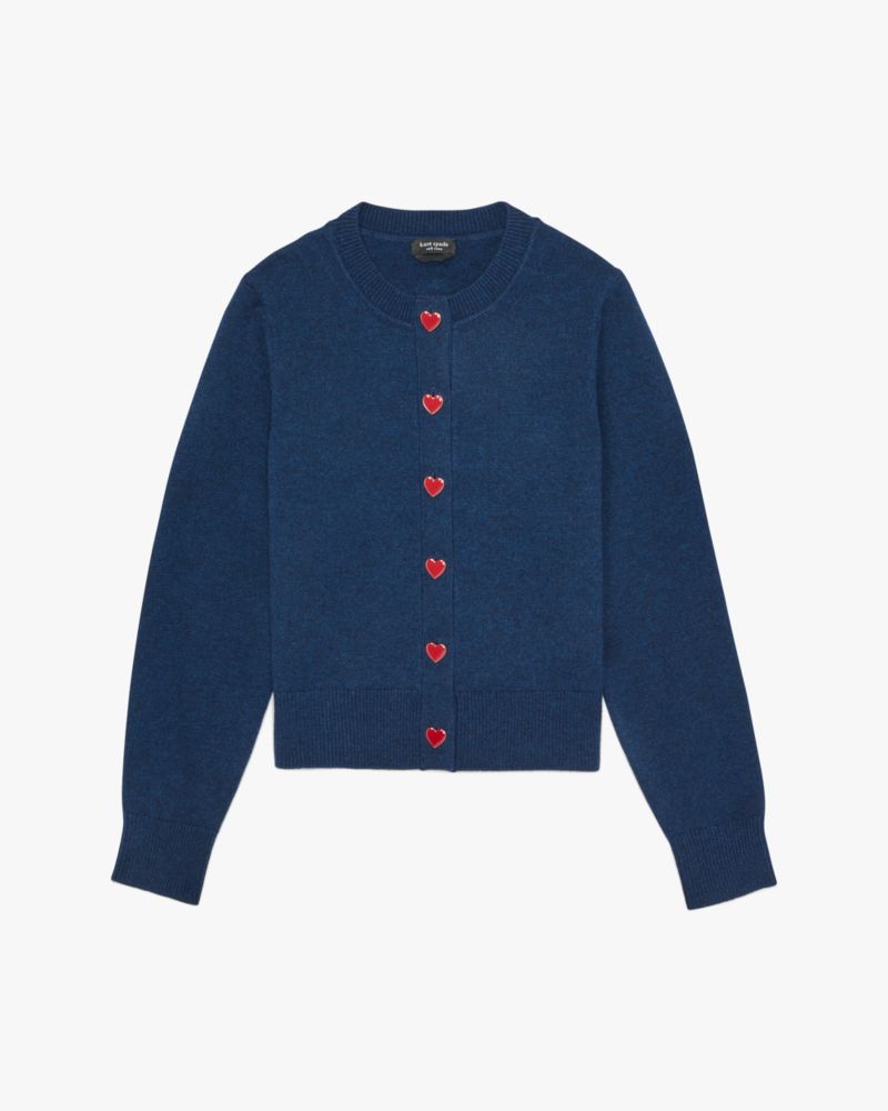 Kate Spade,Heart Button Nell Cardigan,