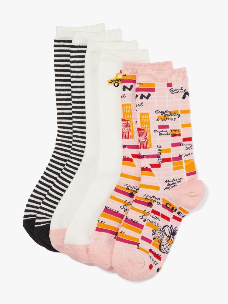 10PK Crew Socks from @katespadeny available in three different