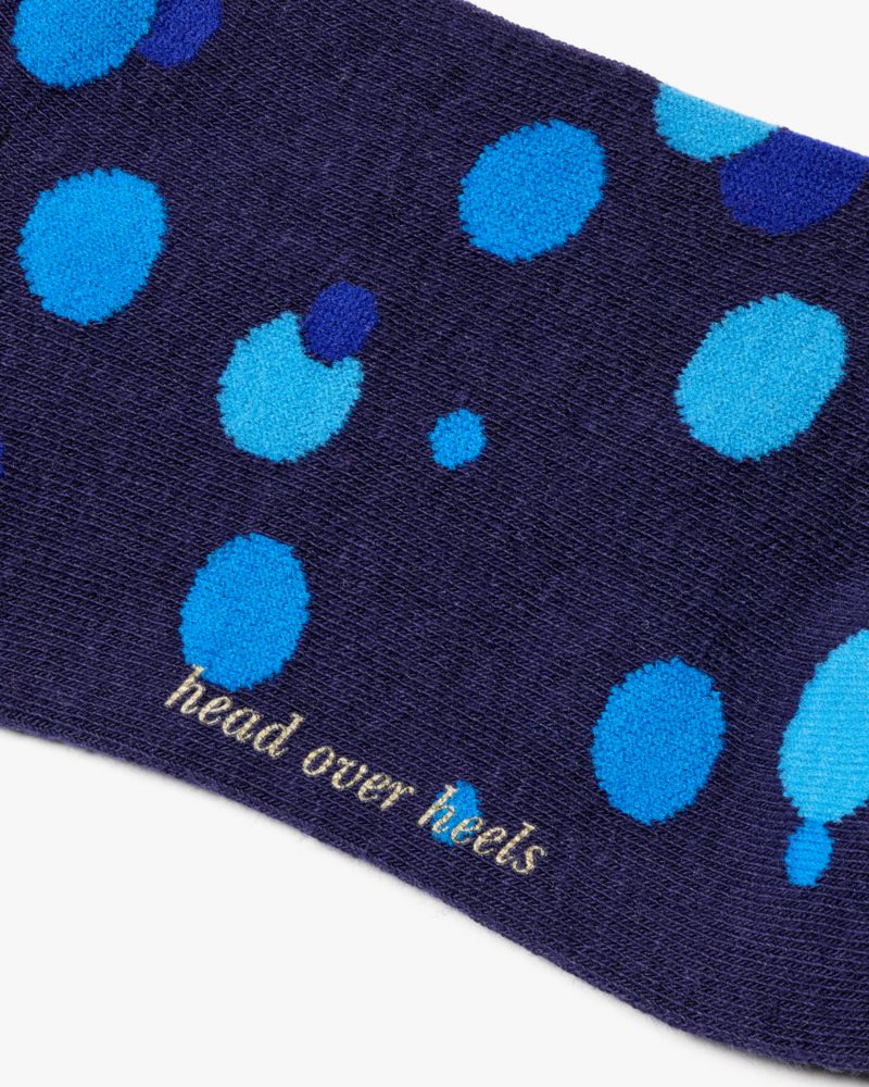 Kate Spade,Painterly Floral 3-pack Boxed Crew Socks Set,Multi Color
