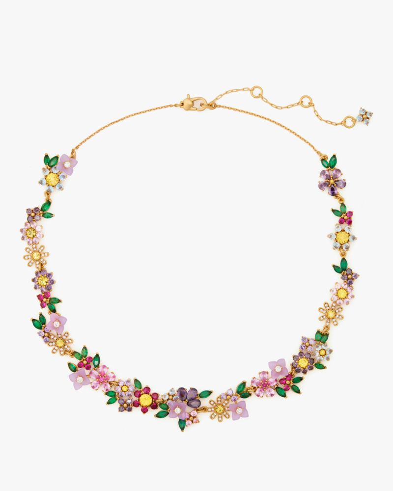 Busting Blooms Statement Necklace