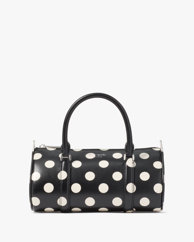 Kate Spade,スペード アイコン スモール バレル バッグ,クロスボディ / 斜めがけ,ブラックマルチ