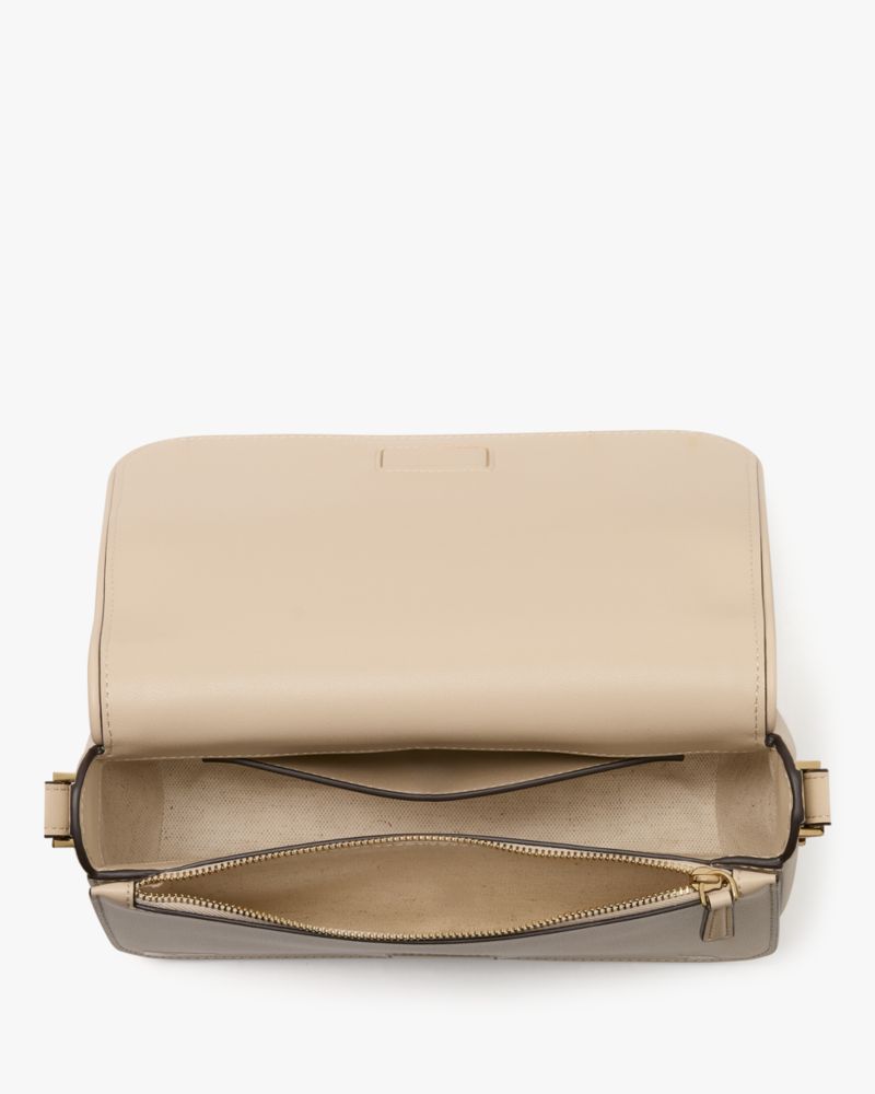 Kate Spade,Liv Spade Flower Crossbody Bag,Canvas,Crossbody,Casual,Multi Color
