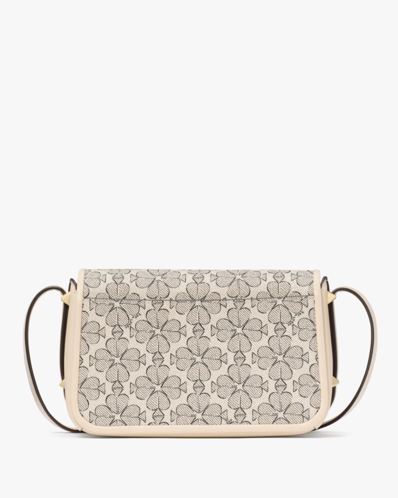 Kate Spade,Liv Spade Flower Crossbody Bag,Canvas,Crossbody,Casual,Multi Color