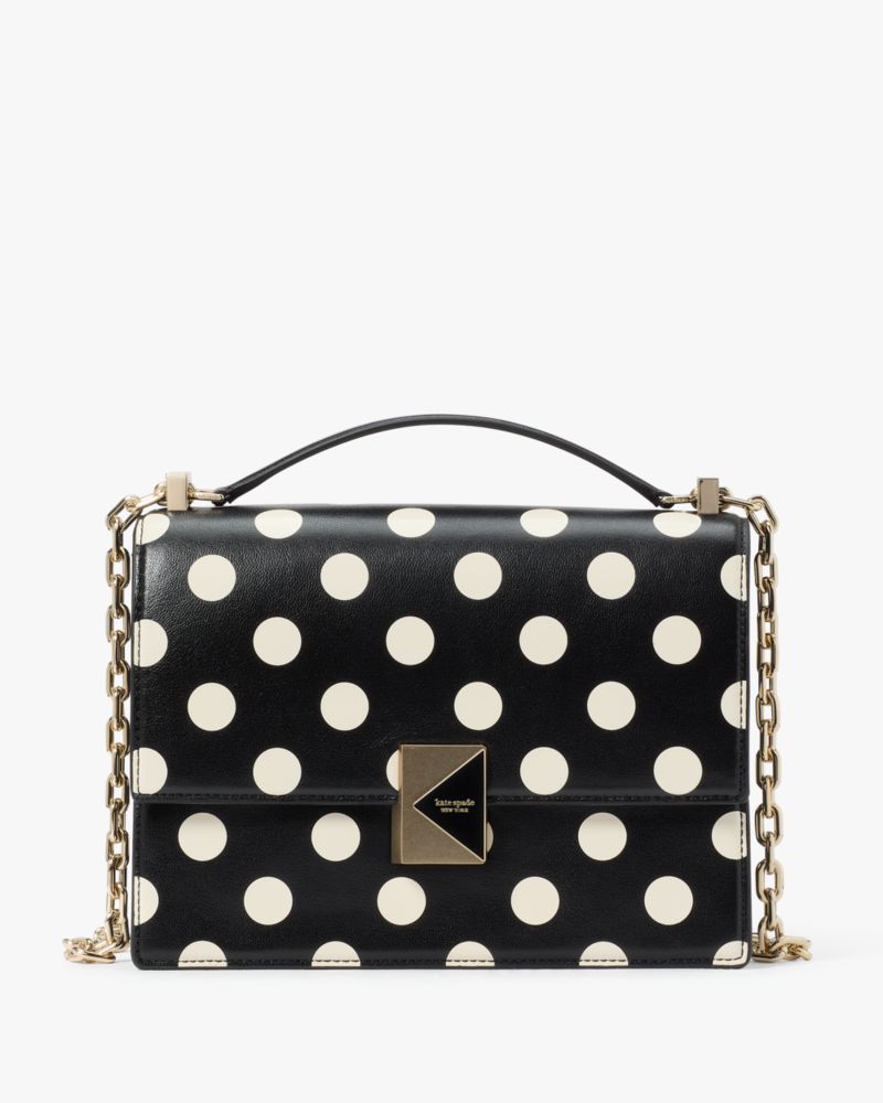 Kate Spade,デコ チェーン ショルダー バッグ,ショルダーバッグ,ブラックマルチ