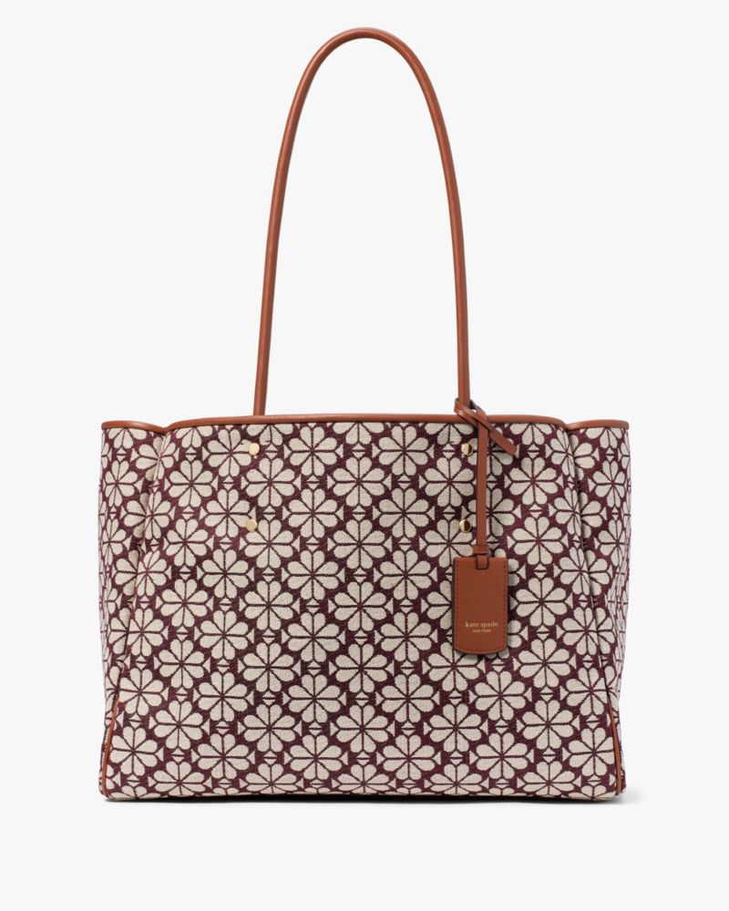 Kate spade red tote sale