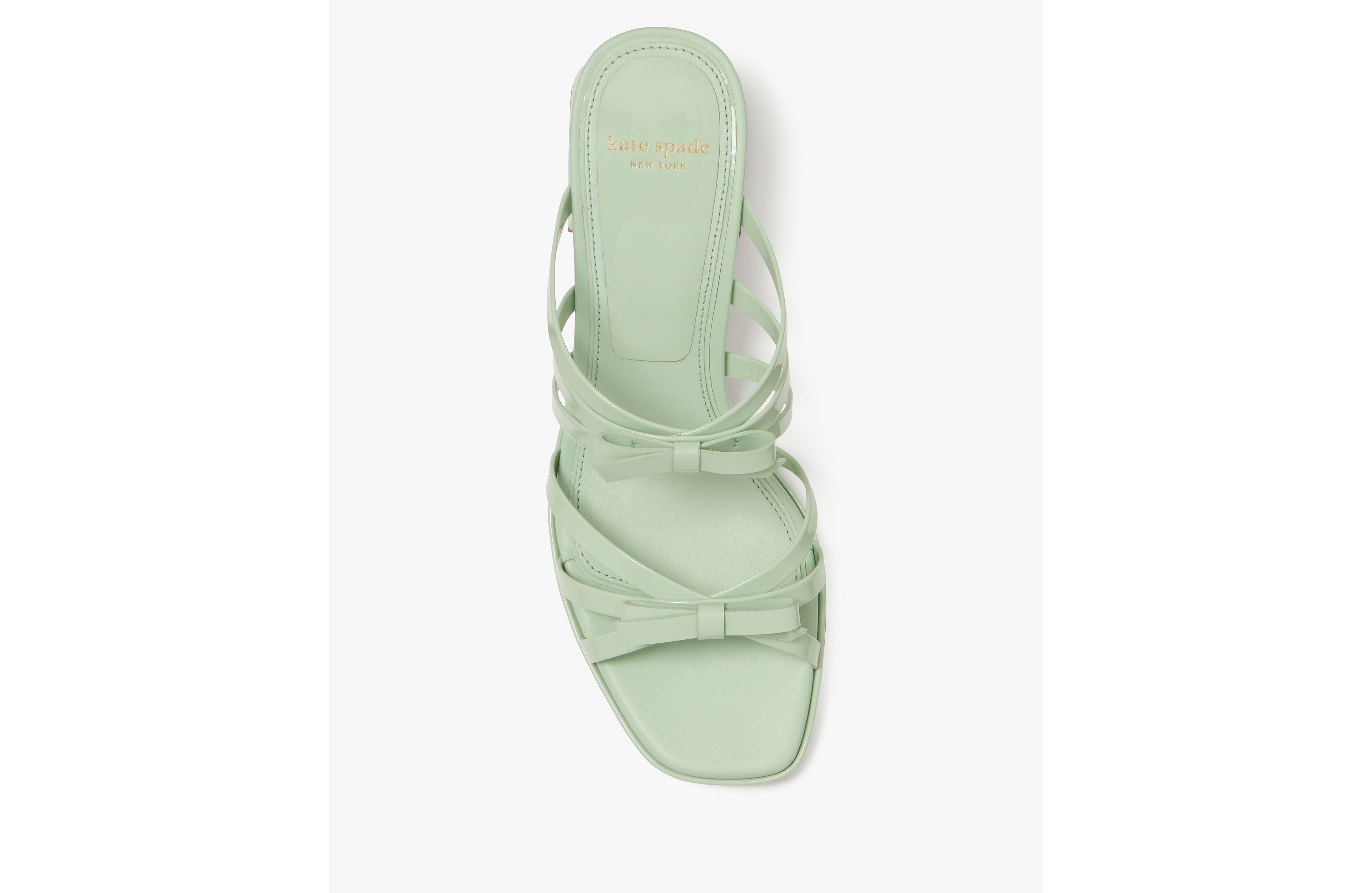 Carolina Patent Block Heel Sandals