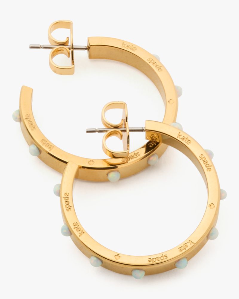 Kate Spade,Set In Stone Hoops,