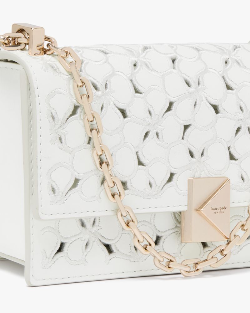Kate Spade,デコ アイレット ミニ クロスボディ,クロスボディ / 斜めがけ,トゥルーホワイト