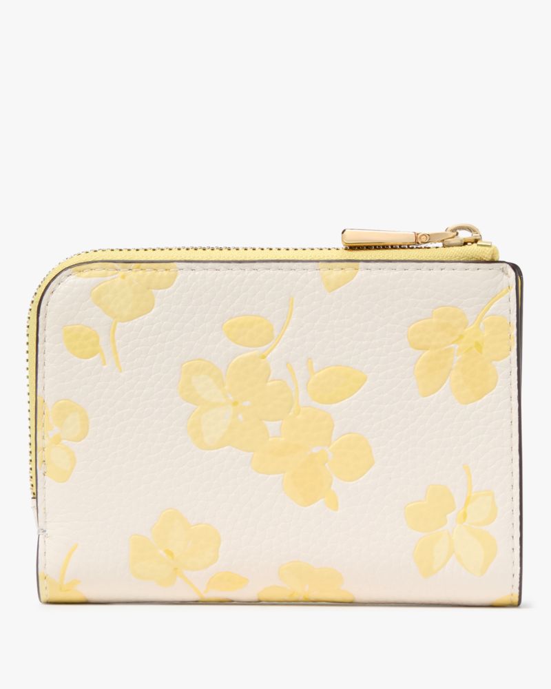 Kate Spade,アヴァ スプリング パンジー バイフォールド ウォレット,ミニ財布,ユズジャムマルチ