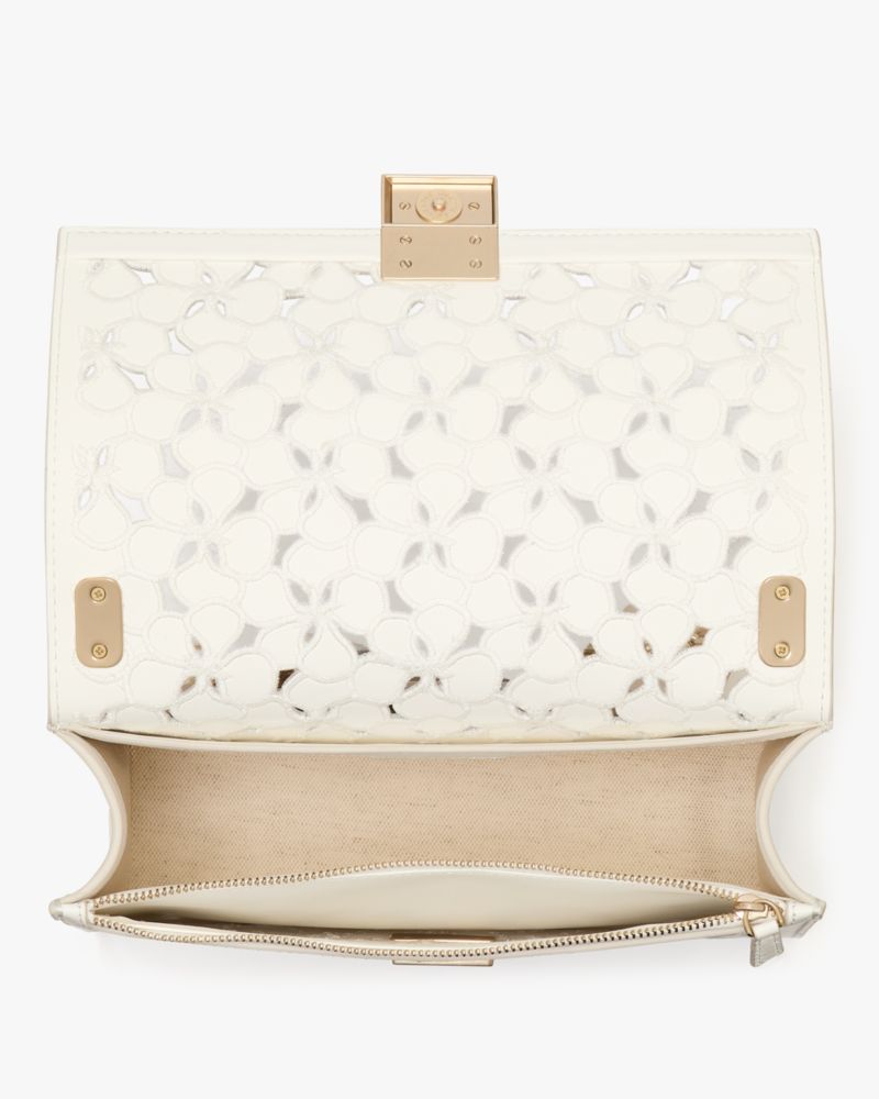 Kate Spade,デコ アイレット チェーン ショルダー バッグ,ショルダーバッグ,トゥルーホワイト