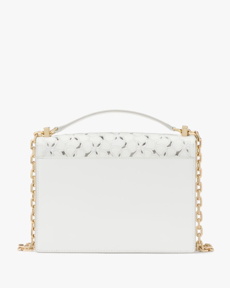 Kate Spade,デコ アイレット チェーン ショルダー バッグ,ショルダーバッグ,トゥルーホワイト