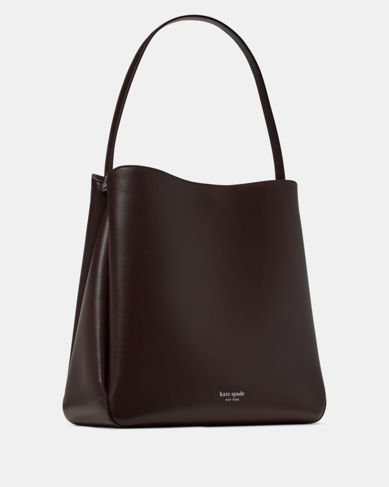 Kate Spade,Grace Hobo Bag,Leather,Hobo,Logo,Casual,