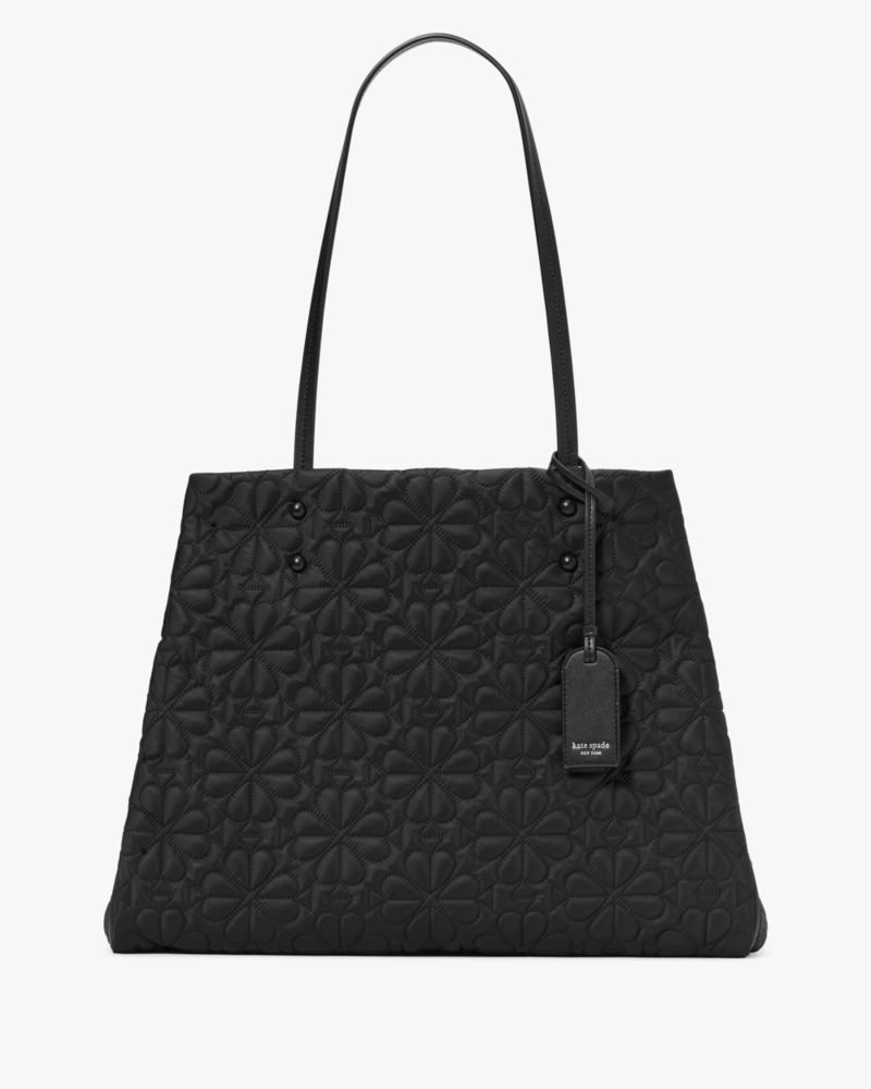 Kate Spade,ティリー キルテッド ラージ トート,トートバッグ,ブラック