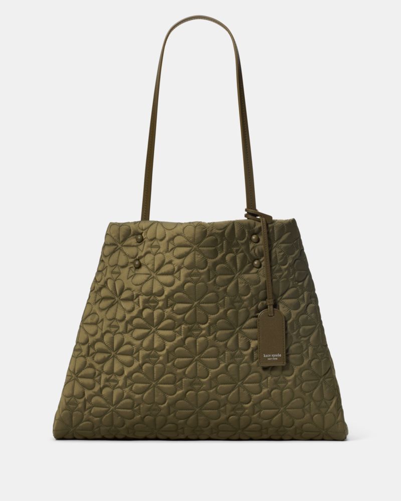 Kate Spade,ティリー キルテッド ラージ トート,トートバッグ,ウーロングリーン
