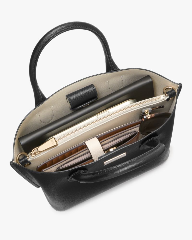 Kate Spade,Suite Crossbody Tote,Tote,Metal,Logo,Adjustable,Work,Lavender