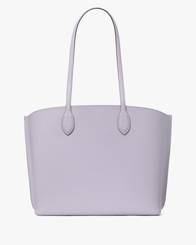 Kate Spade,Suite Large Work Tote,Tote,Metal,Logo,Work,Lavender