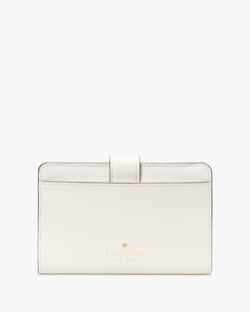 Kate Spade,フィービー フェスティバル フローラル パーフ ターンロック ミディアム ウォレット,財布小物,メレンゲ
