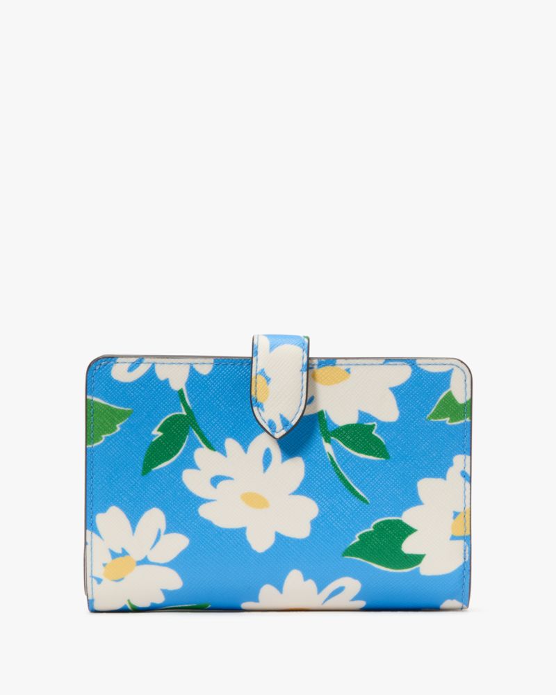 Kate Spade,Schuyler Printed Medium Bifold Wallet,