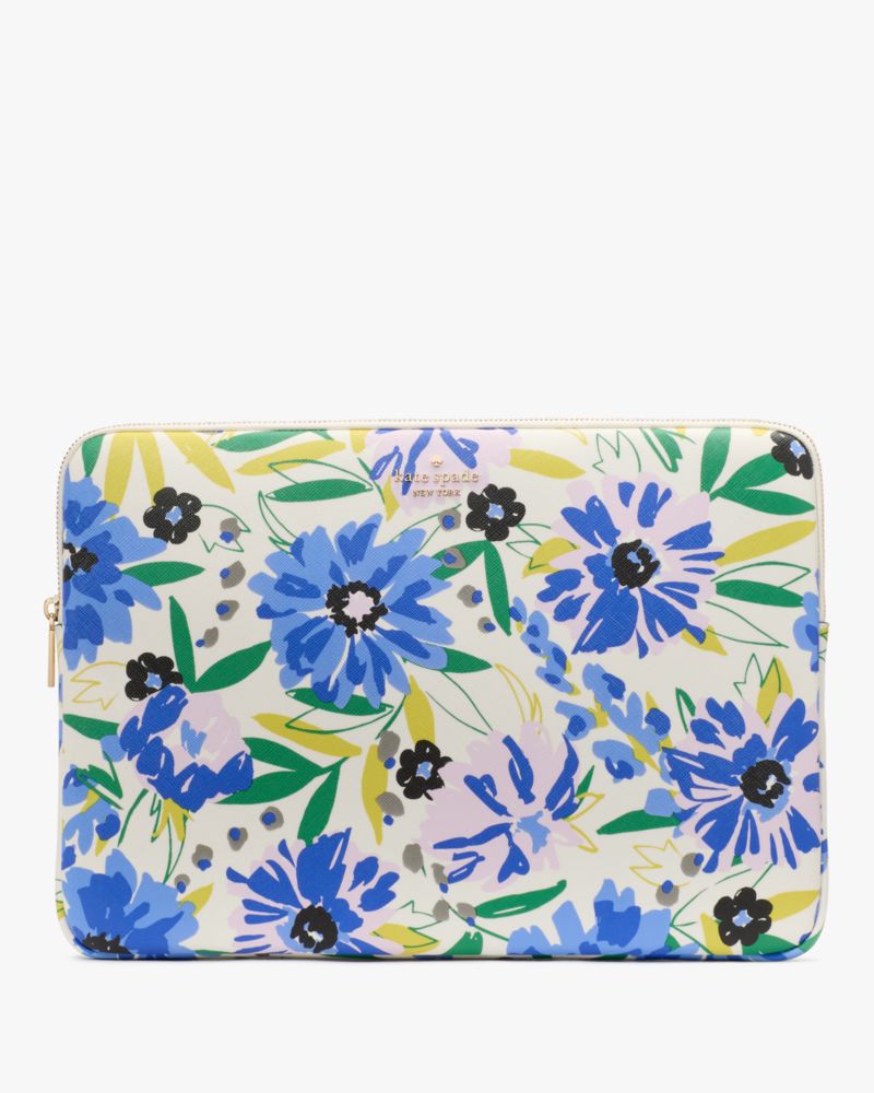 Kate Spade,Madison Floral Laptop Sleeve,Multi Color