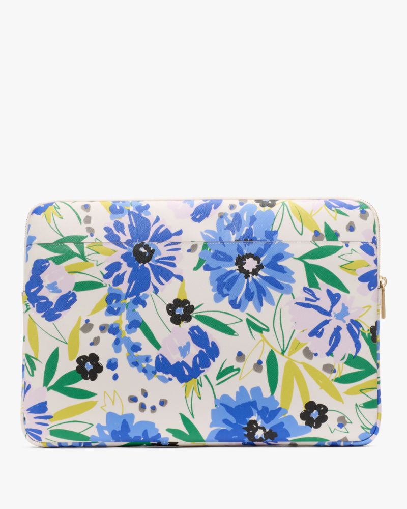 Kate Spade,Madison Floral Laptop Sleeve,Multi Color