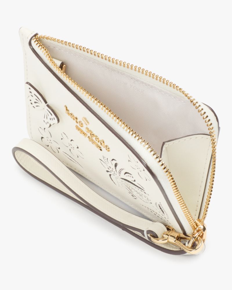 Kate Spade,マディソン フェスティバル フローラル パフォー レイテッド スモール カード ホルダー リスレット ボックスセット,財布小物,メレンゲ