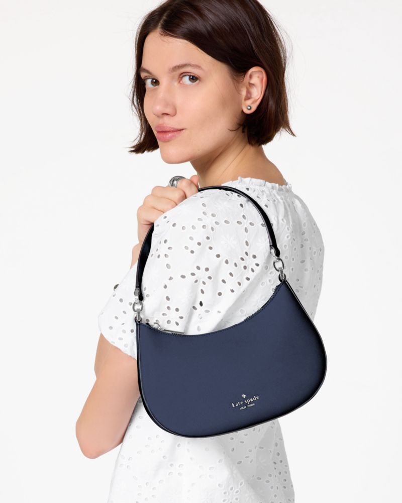 Kate Spade,Paige Convertible Crossbody,Crossbody,Logo,Metal,Gold Plated,Casual,