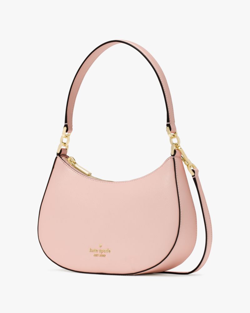 Kate Spade,Paige Convertible Crossbody,Crossbody,Logo,Metal,Gold Plated,Casual,