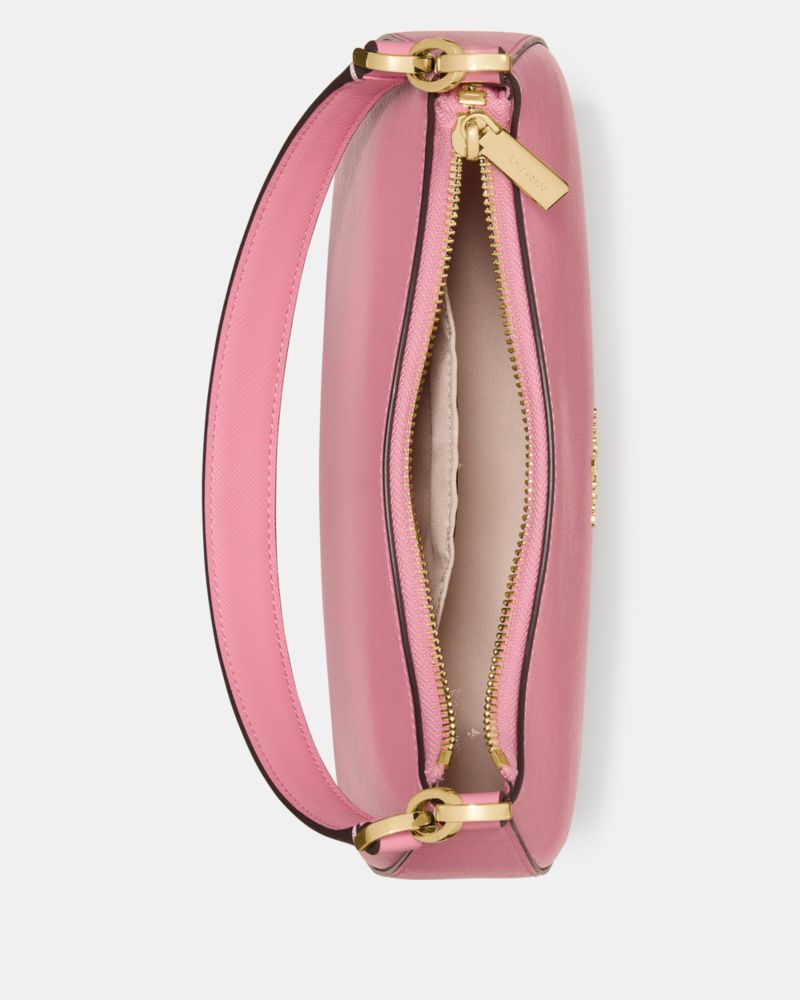 Kate Spade,Paige Shoulder Bag,Crossbody,Logo,Metal,Gold Plated,Casual,Pink