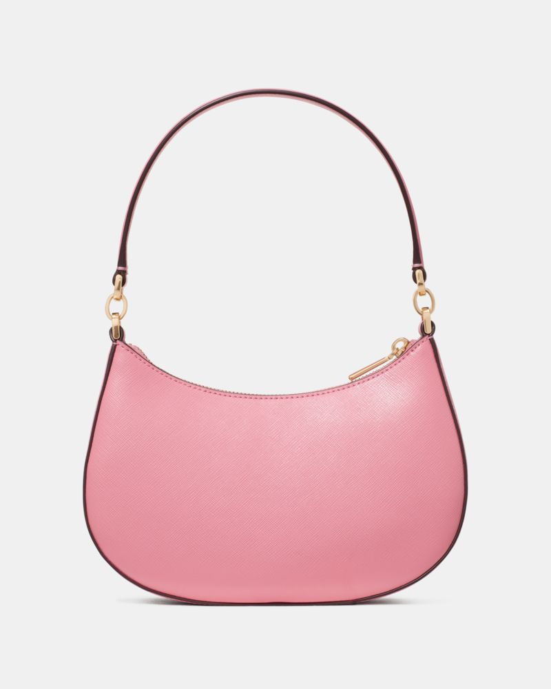 Kate Spade,Paige Shoulder Bag,Crossbody,Logo,Metal,Gold Plated,Casual,Pink