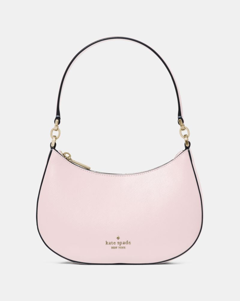 Kate Spade,Paige Shoulder Bag,Crossbody,Logo,Metal,Gold Plated,Casual,