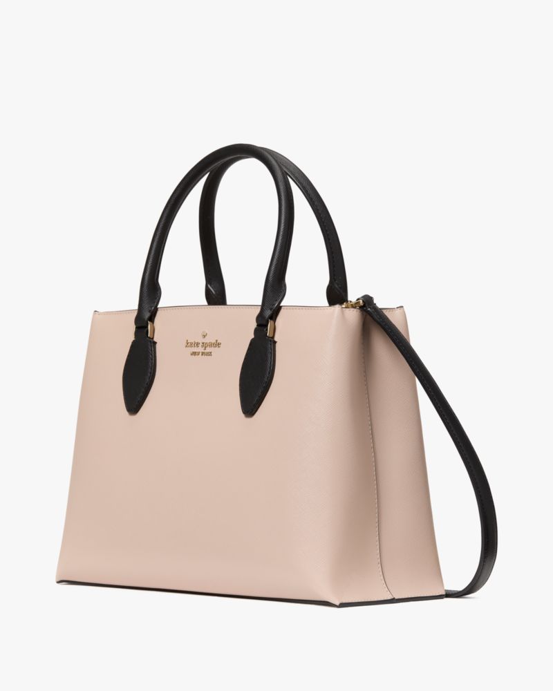 Kate Spade,Rae Medium Satchel,Beige