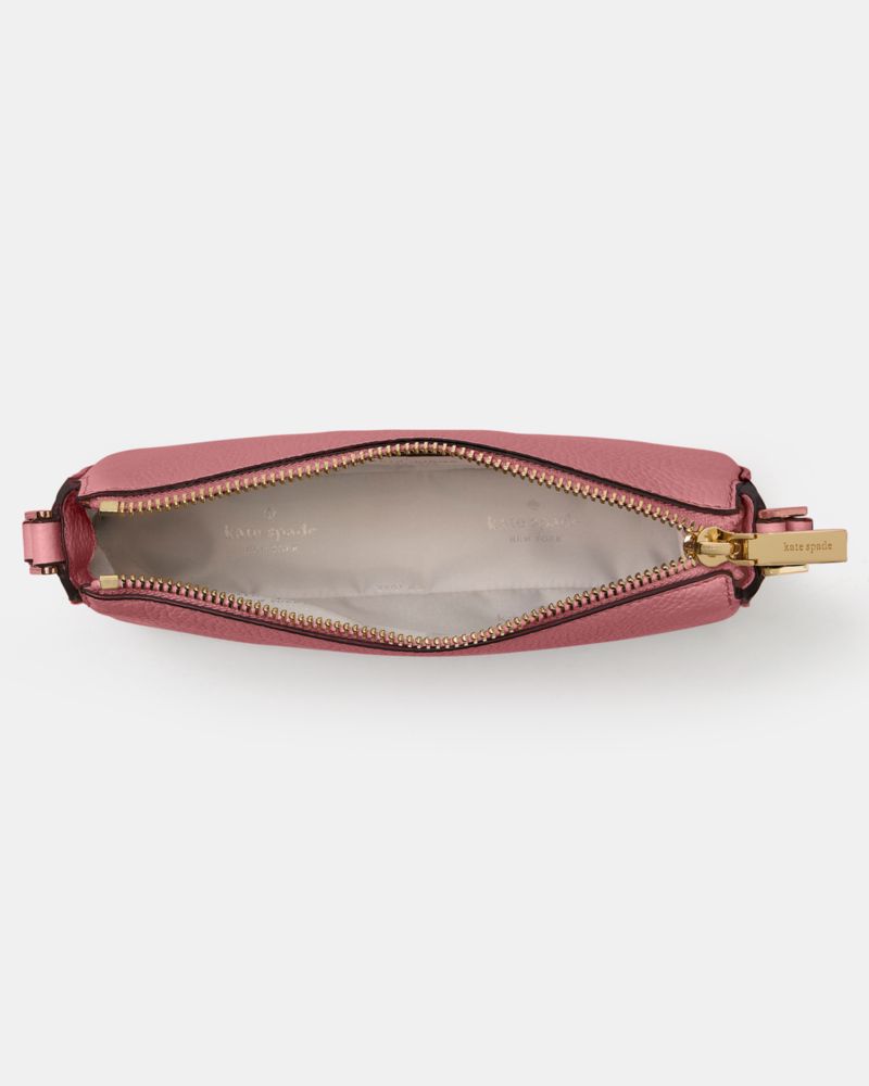 Kate Spade,On Purpose Mini Crossbody,Leather,Crossbody,Casual,Pink
