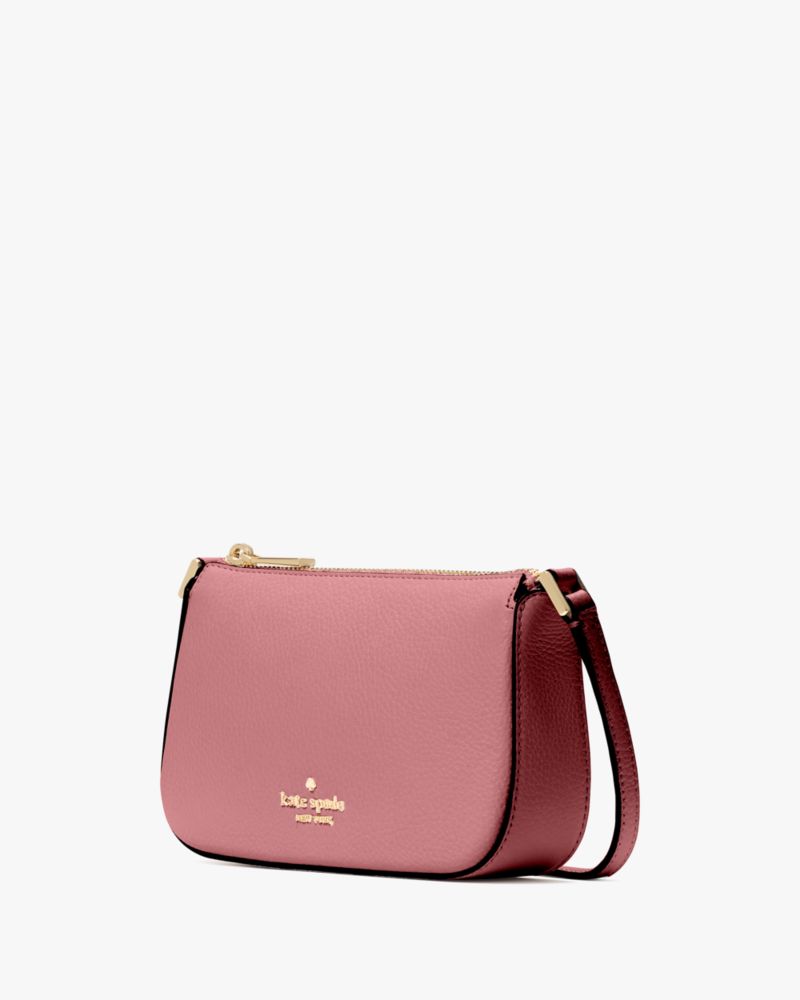 Kate Spade,On Purpose Mini Crossbody,Leather,Crossbody,Casual,Pink