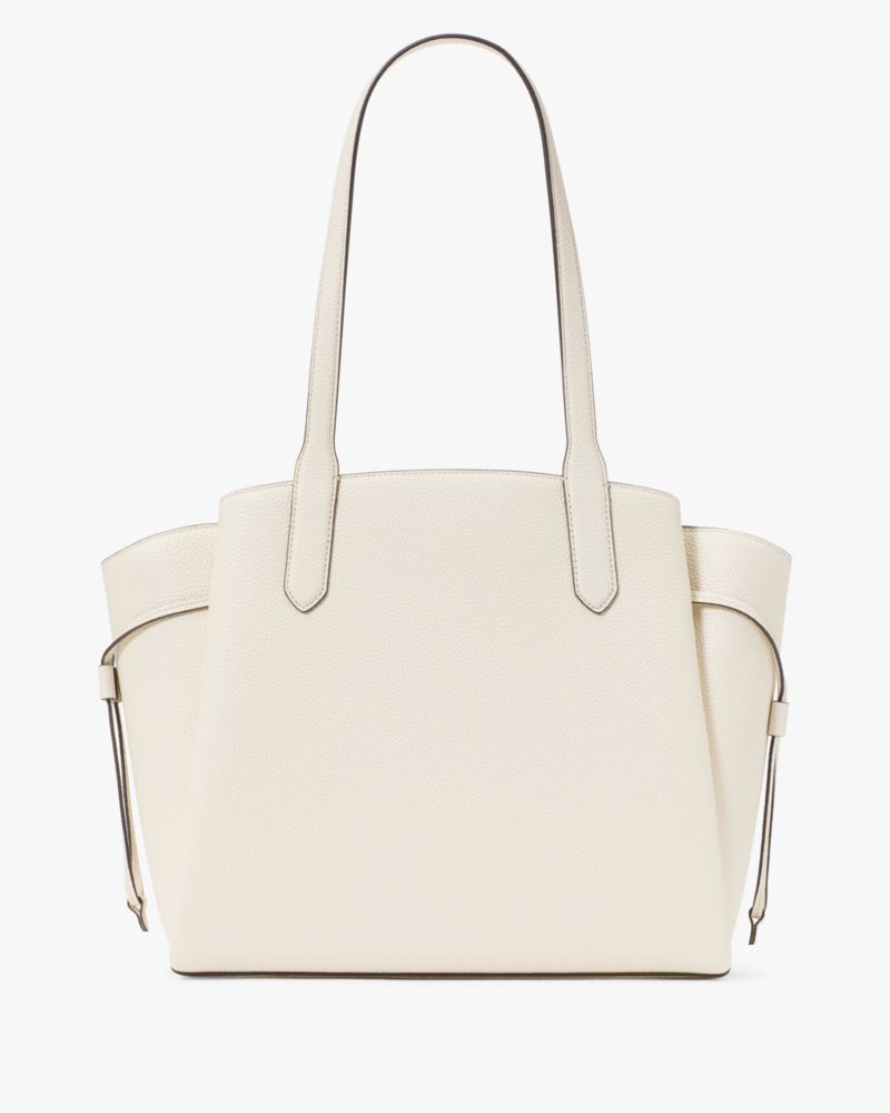 Kate Spade,Dumpling Medium Tote,Tote,Logo,Foldable,Color Metal,Casual,Work,Cream