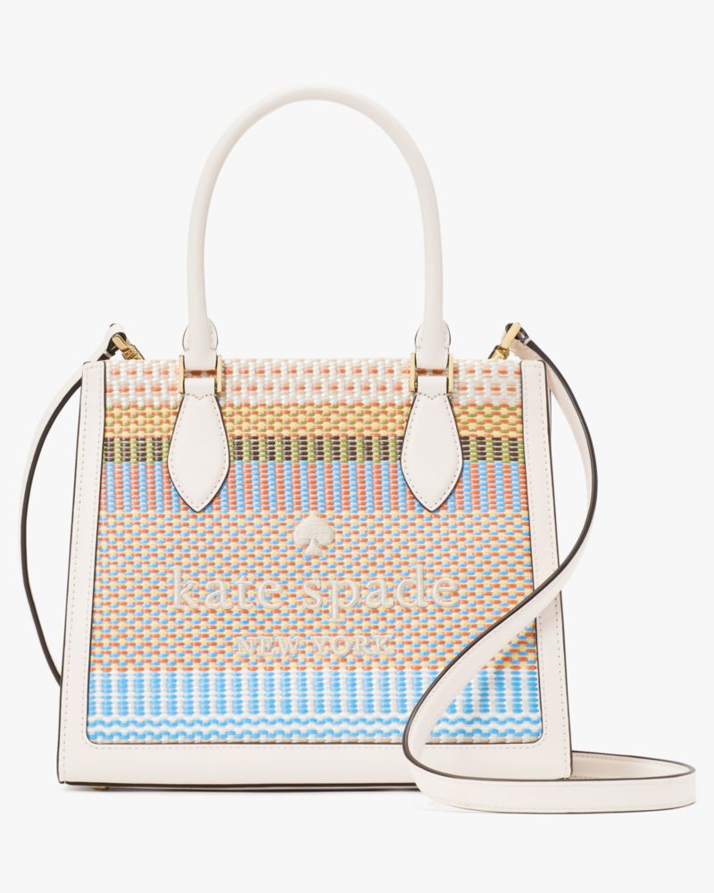 Kate Spade,Ellie Straw Small Tote,